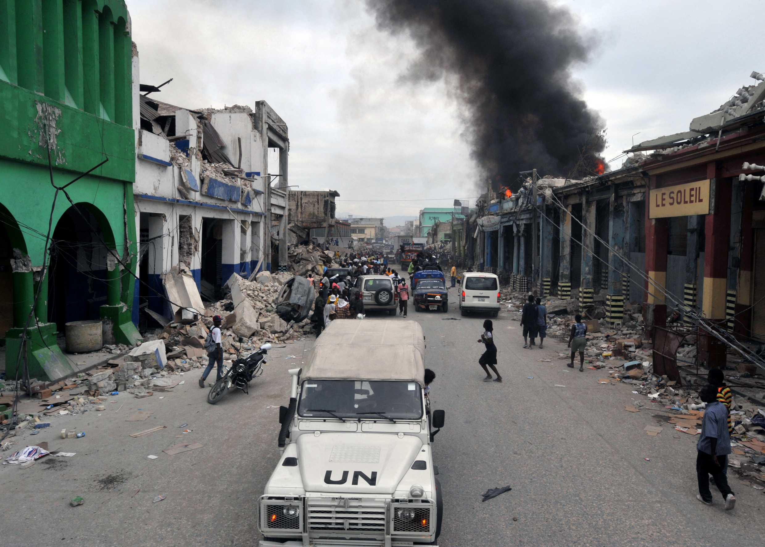 El barrio de Bel Air de Puerto Príncipe, capital de Haití, tras el fuerte terremoto que sufrió el país en 2010.