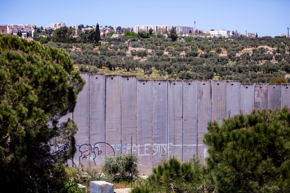 Muro de separación entre Cisjordania y el Estado de Israel. Fotografía: Sarai Rua