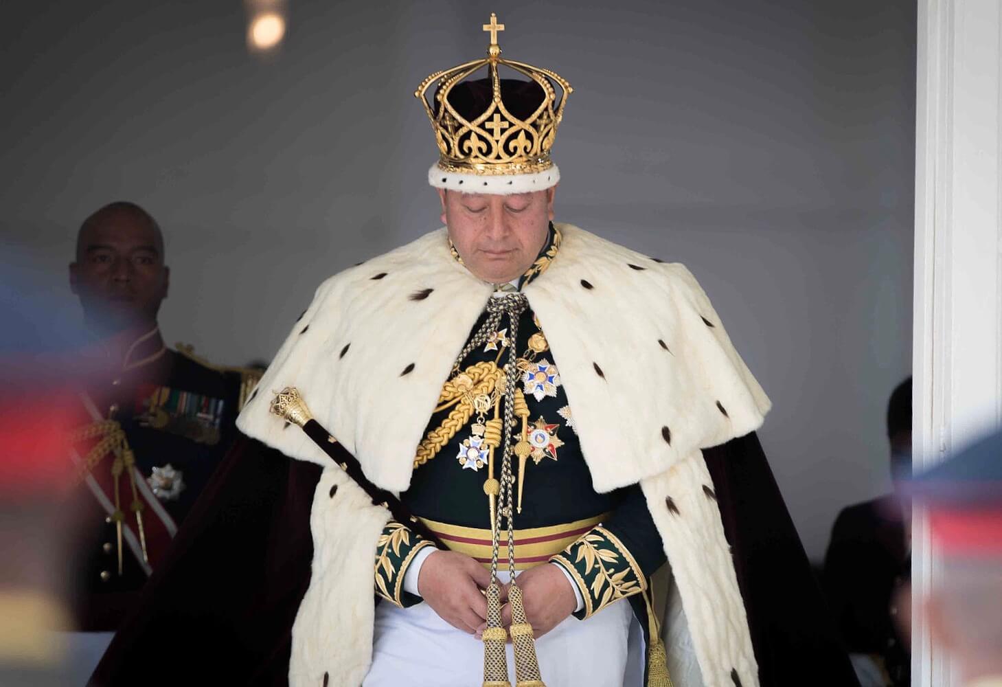 Coronación de Tupou VI de Tonga, julio de 2015.