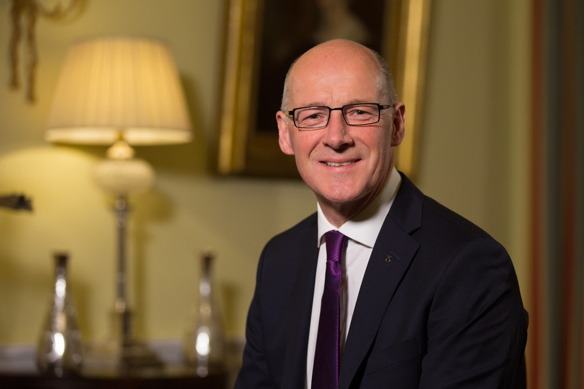 John Swinney, nuevo líder del Partido Nacional Escocés y primer ministro de Escocia. 