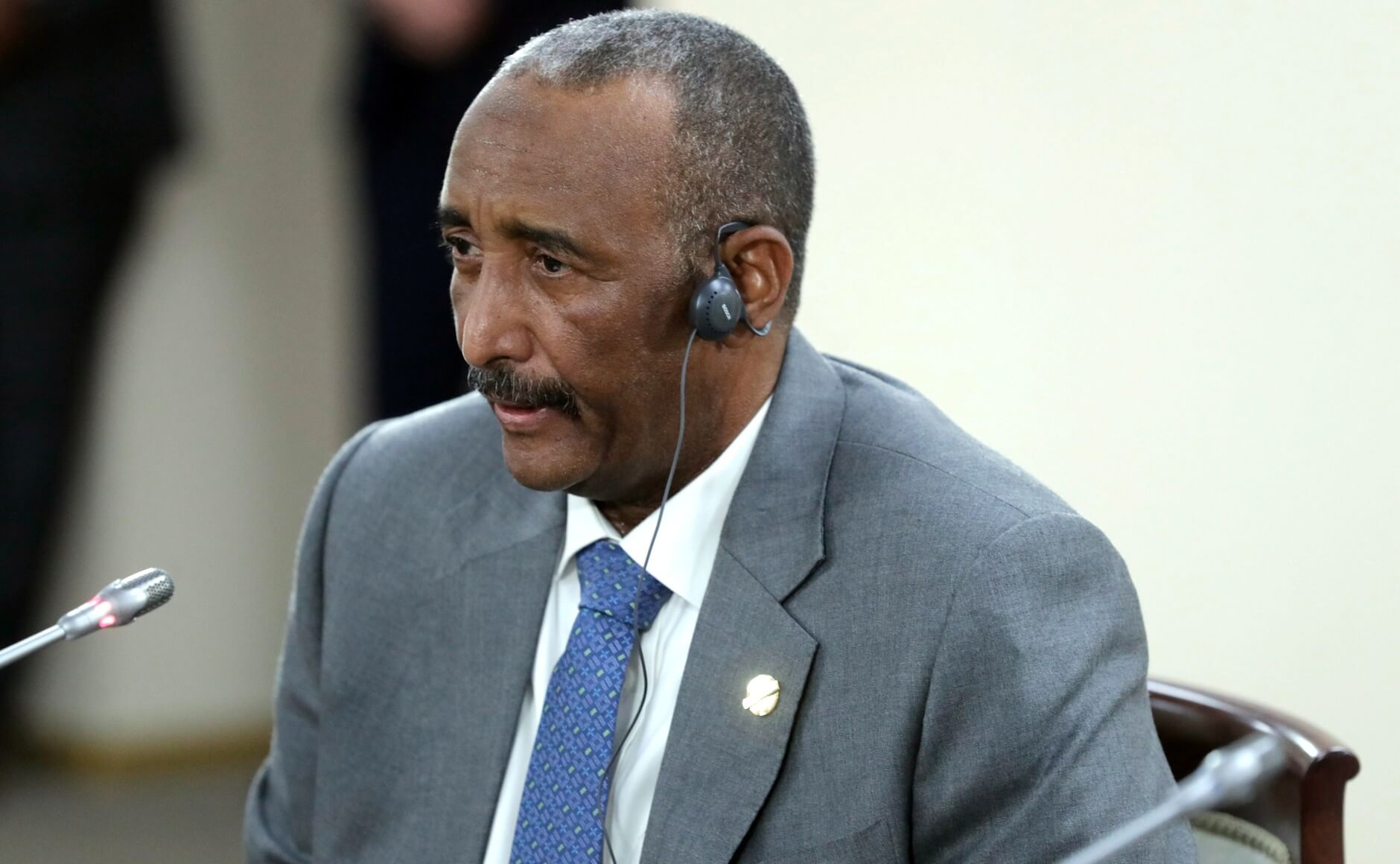 Abdel Fattah al-Burhan, presidente del Consejo Soberano de Transición.
