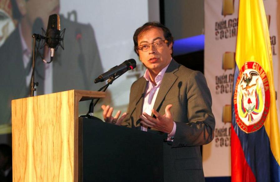 Gustavo Petro, alcalde mayor de Bogotá (2012-2016).