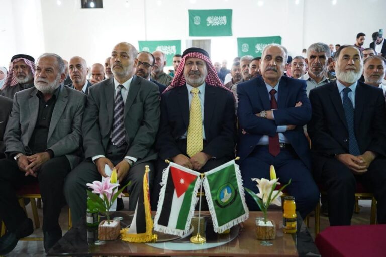 Acto en Irbid con líderes de los Hermanos Musulmanes