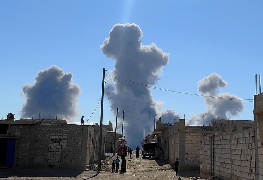 Ataque llevado a cabo por Israel en Palmira, Siria, el 20 de noviembre.