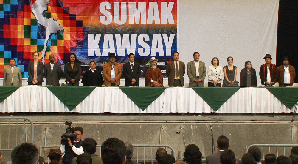 Primer Encuentro de los Pueblos y Nacionalidades Andinas por el Sumak Kawsay, 2011.
