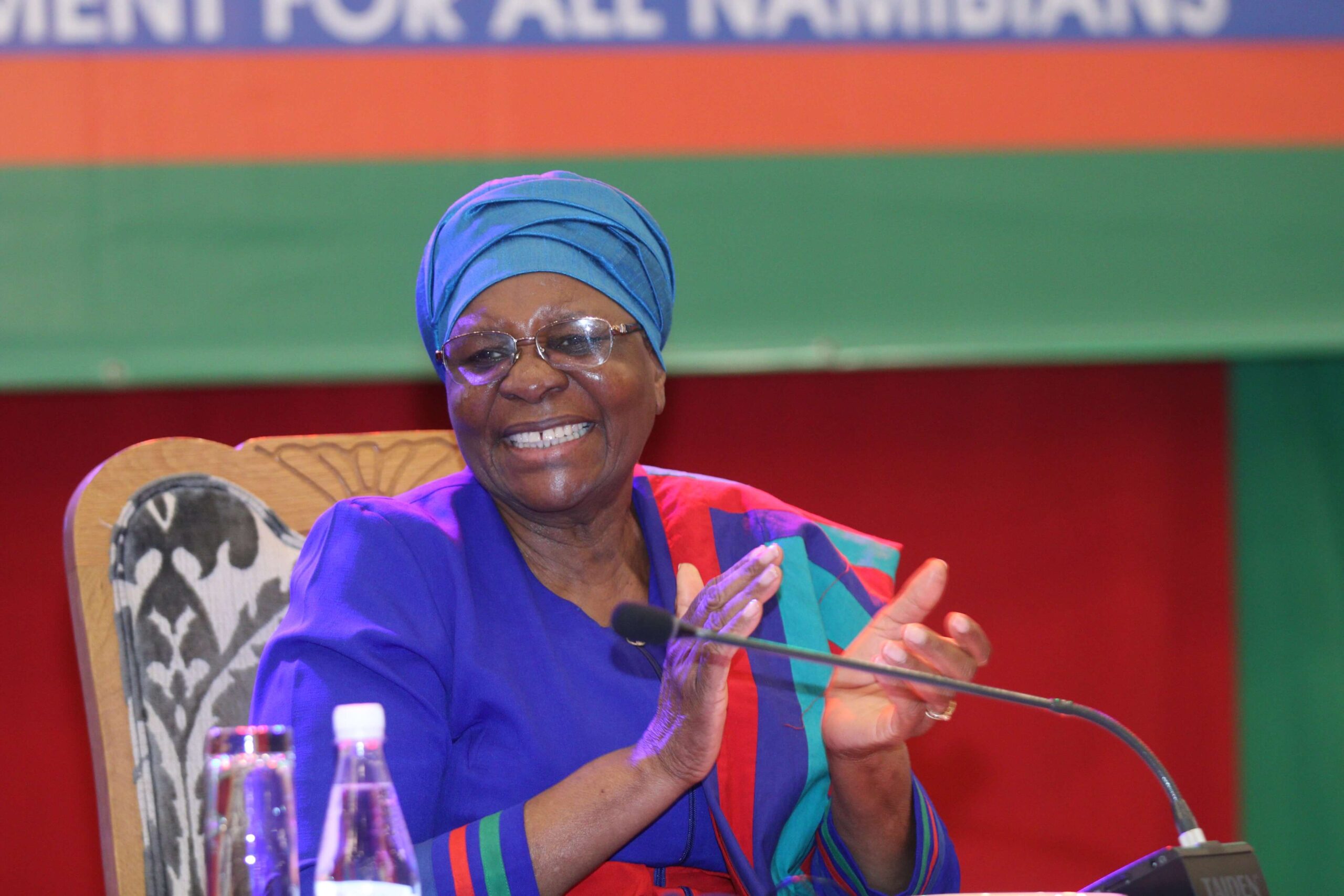 Netumbo Nandi-Ndaitwah, presidenta de Namibia.