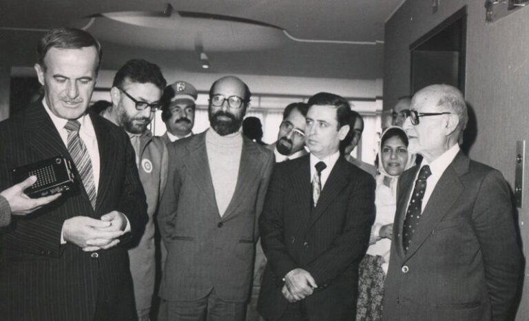 Hafez al-Asad en Iran