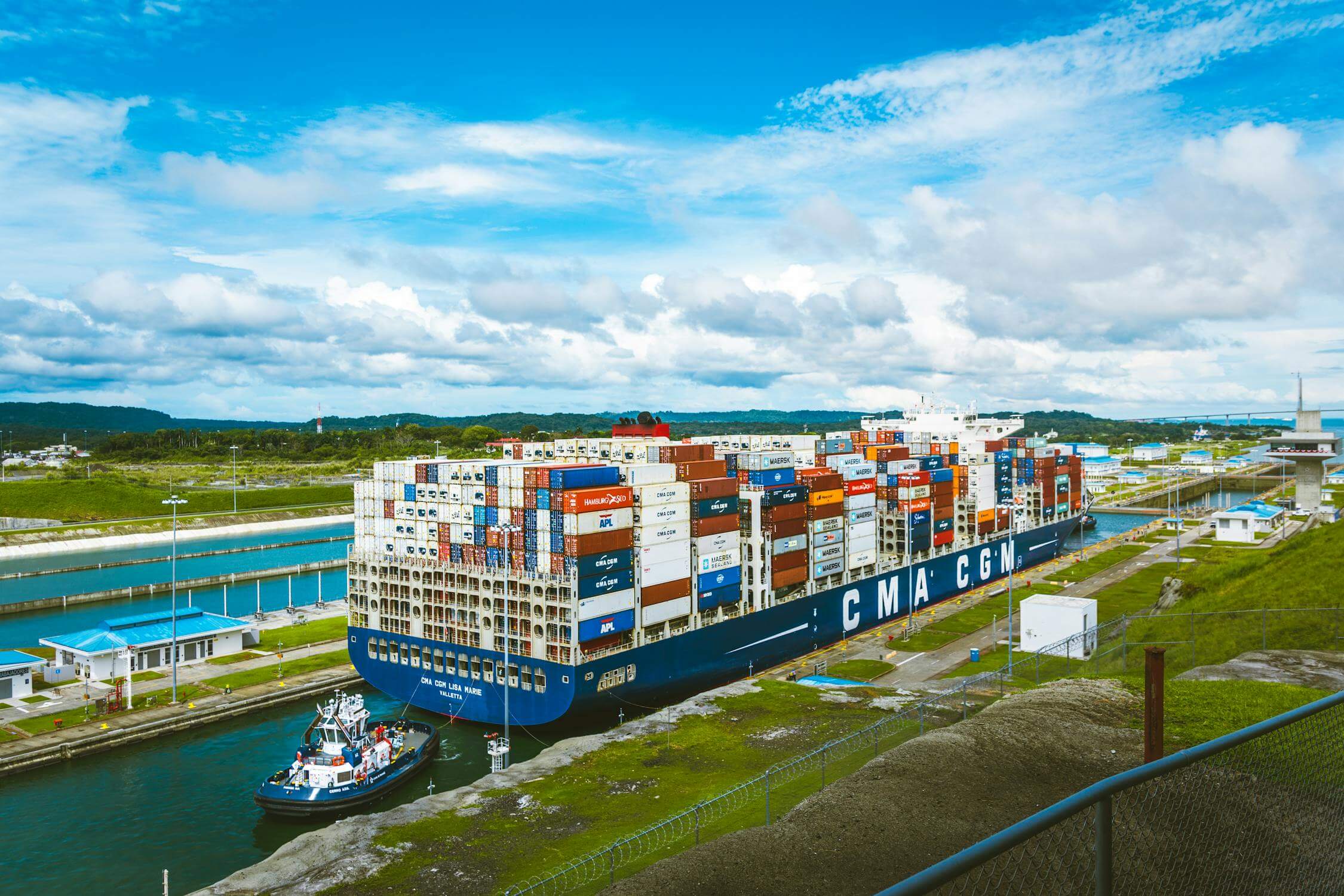 Estados Unidos es el principal usuario del canal de Panamá, con un tránsito de 200 millones de toneladas, muy por delante de China.
