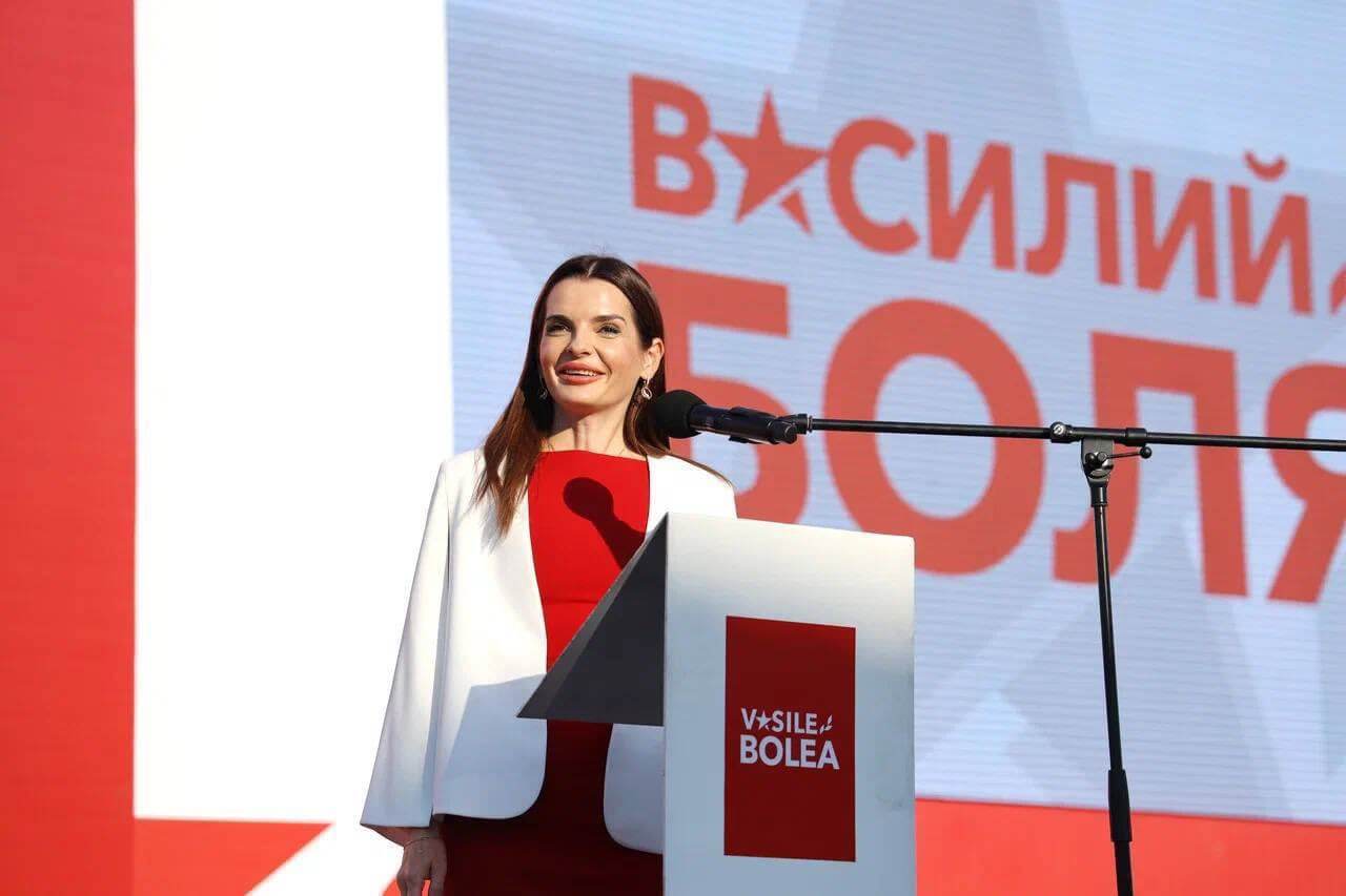 Evghenia Gutul, gobernadora de Gagauzia, uan región autónoma de Moldavia.