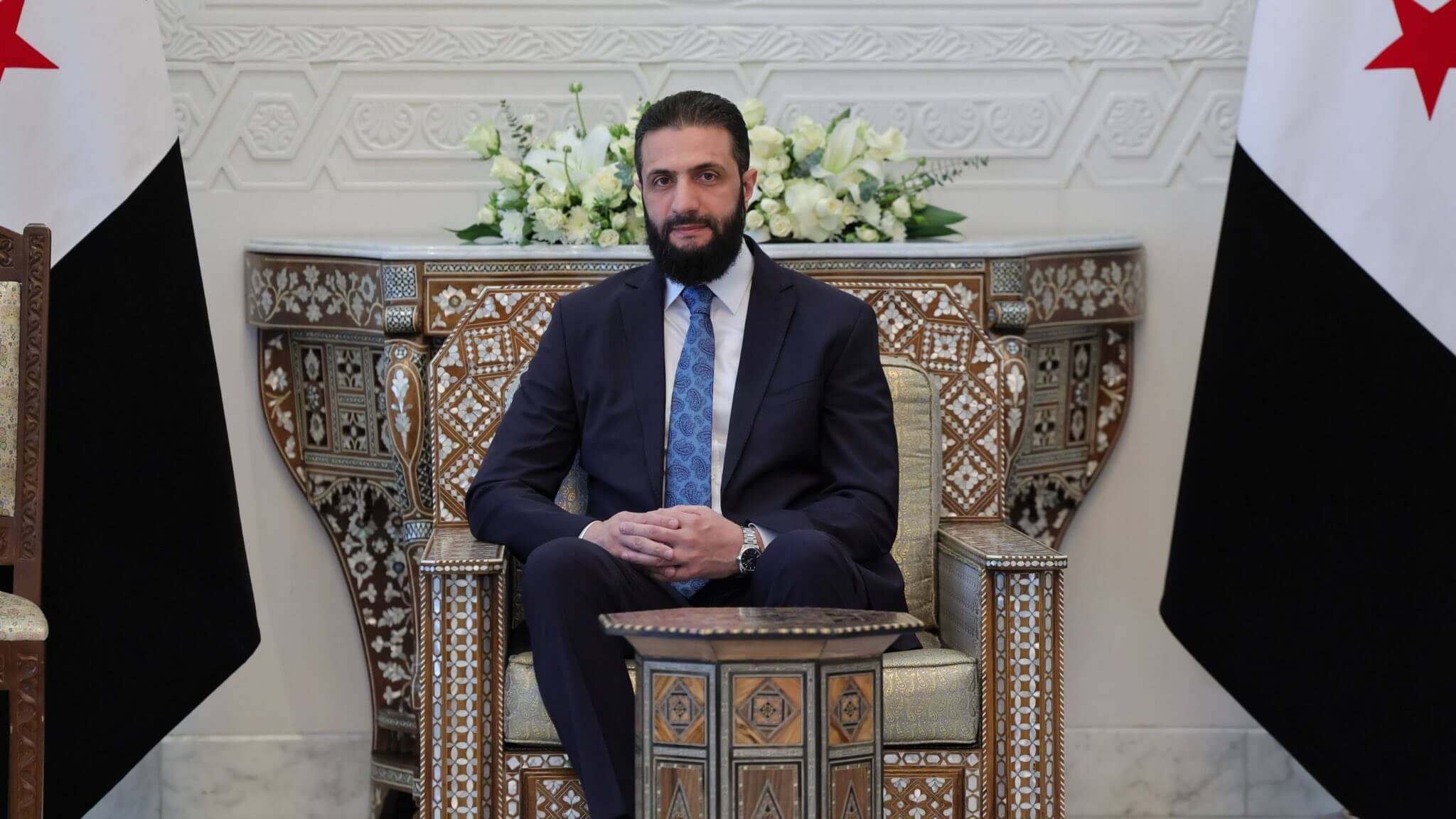 Ahmed al-Sharaa, actual presidente de Siria.