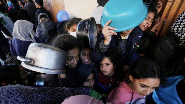 Hambruna en Gaza