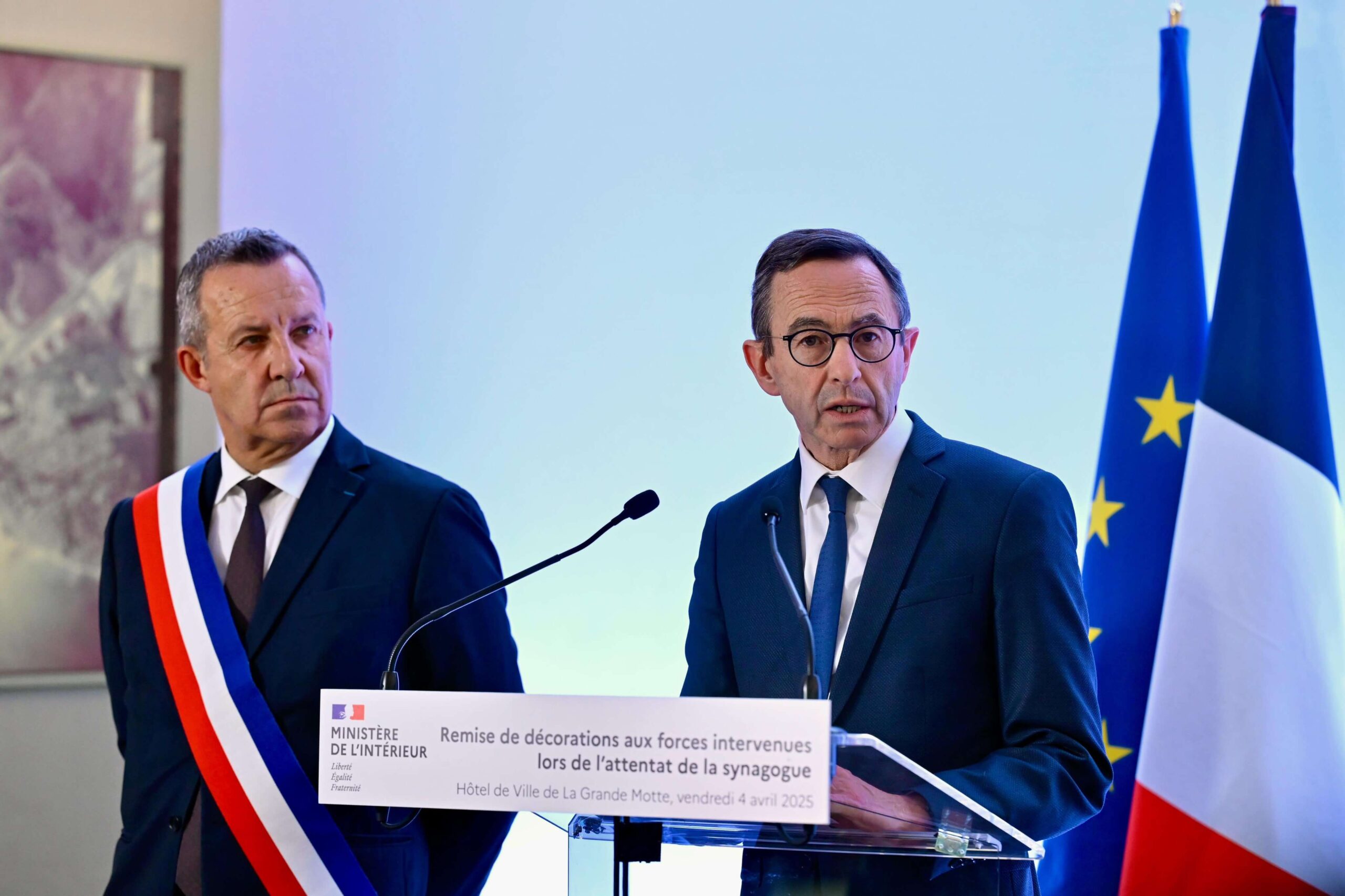 Bruno Retailleau, nuevo presidente de Los Republicanos, actual ministro del Interior de Francia y uno de los referentes de la derecha francesa. 
