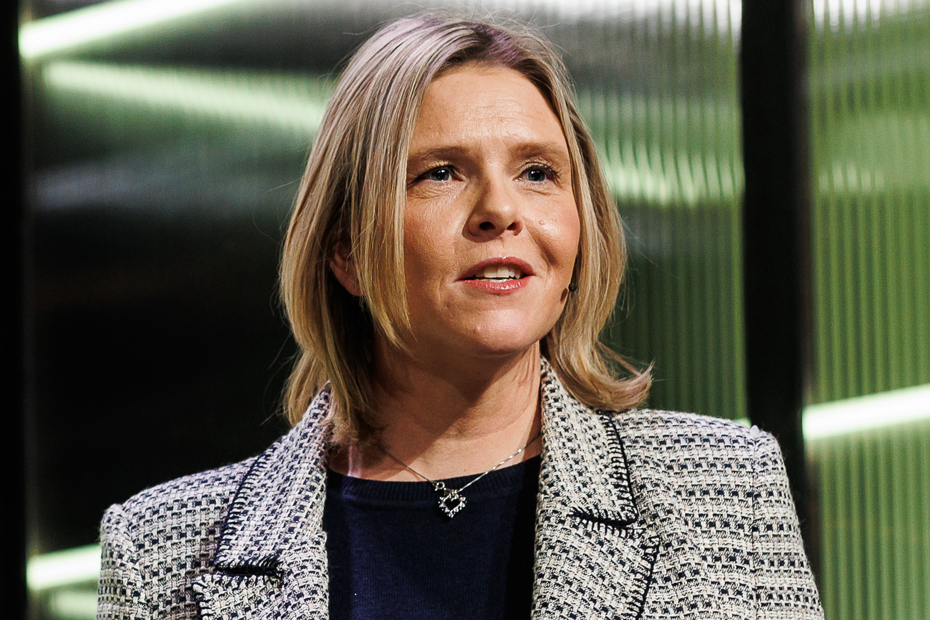 Sylvi Listhaug, del partido de derecha radical FrP, ha logrado duplicar los resultados del bloque en las últimas elecciones en Noruega