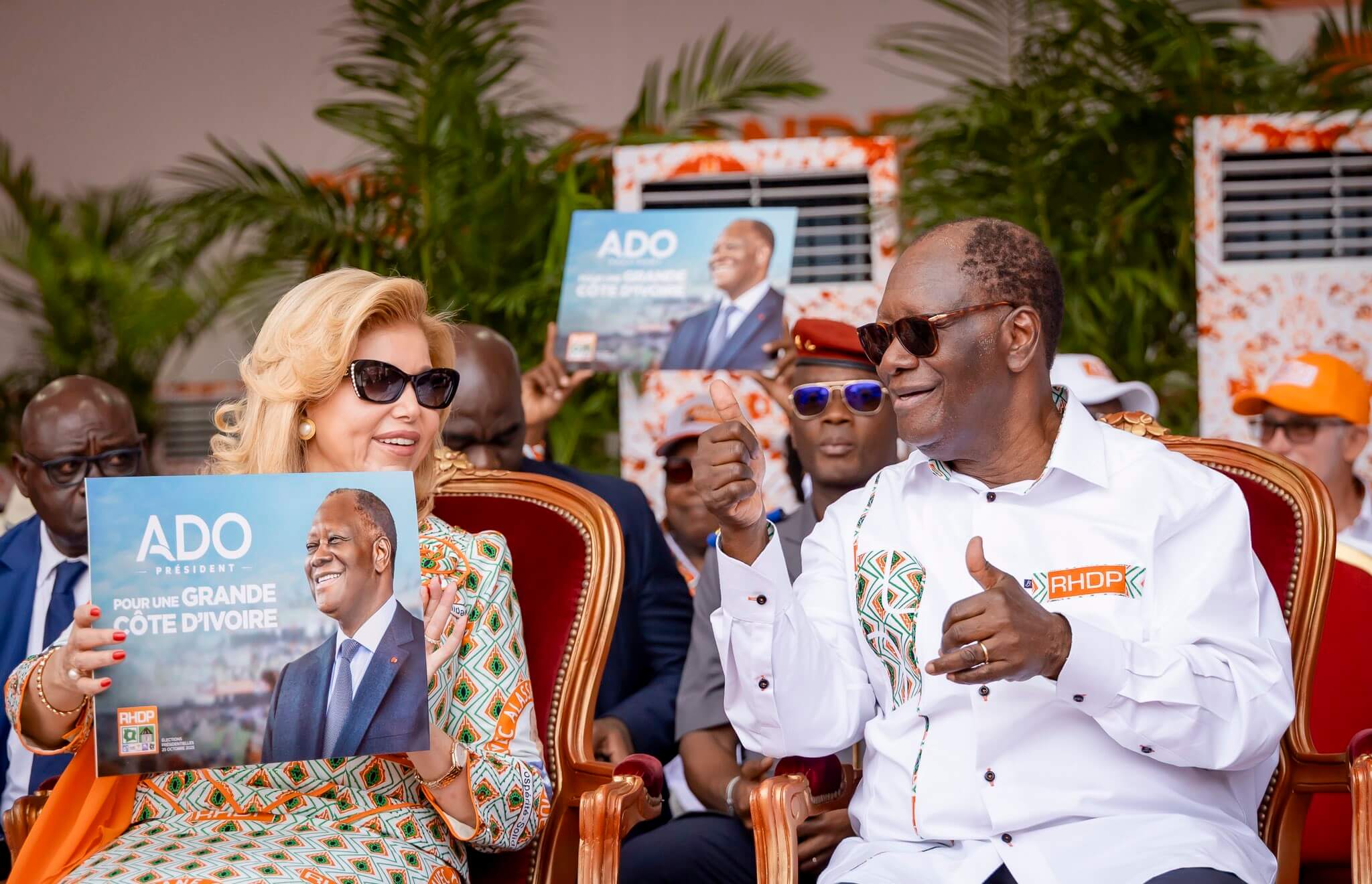Alassane Ouattara, actual presidente de Costa de Marfil, podría asumir un cuarto mandato en las elecciones presidenciales del 25 de octubre.