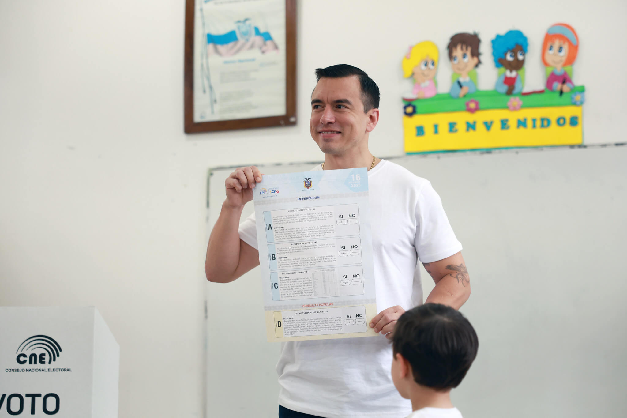 Las reformas que Daniel Noboa quería impulsar para transformar Ecuador no seguirán adelante, al menos por ahora, tras ser rechazadas en el referéndum.