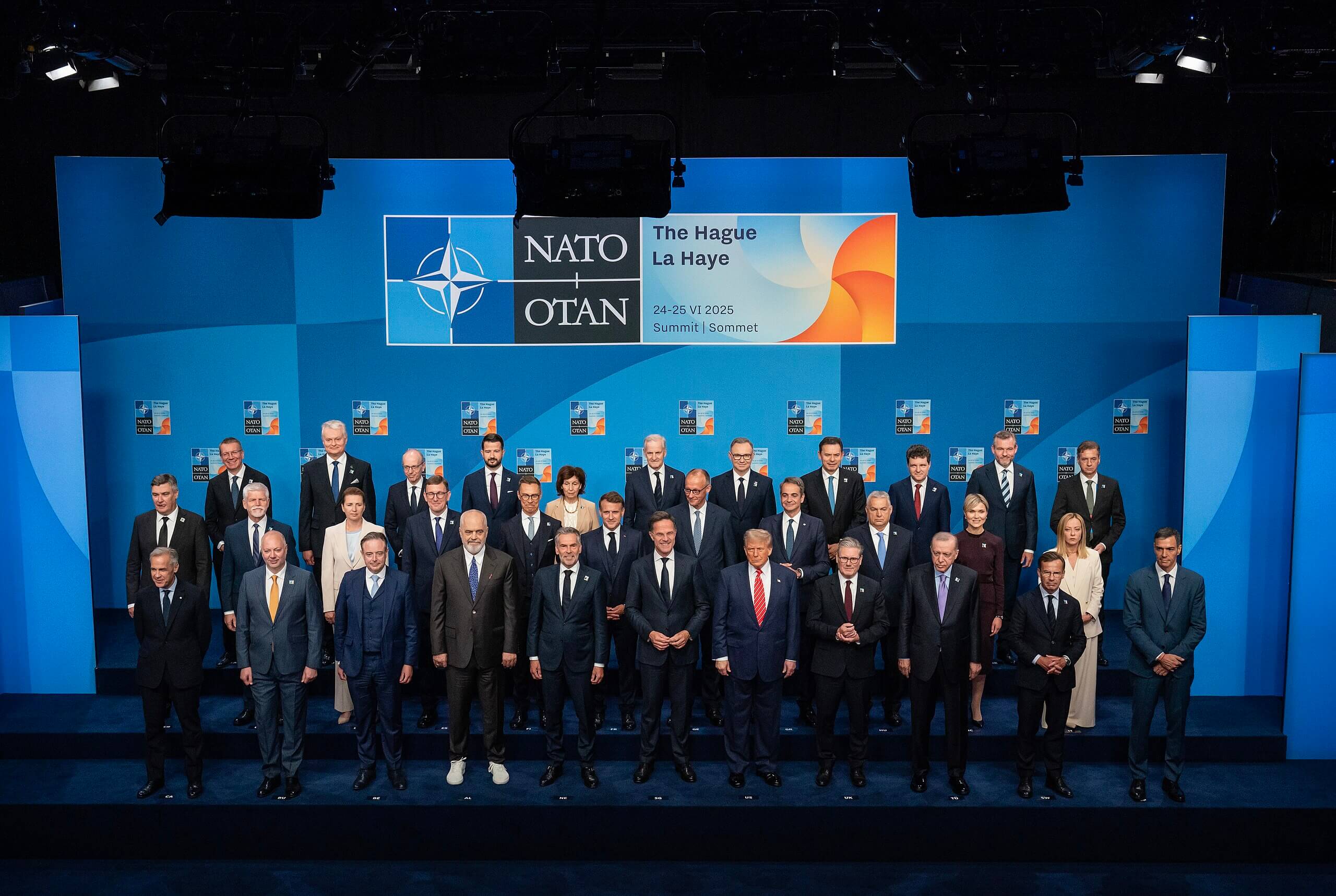 Cumbre de la OTAN celebrada en La Haya, Países Bajos, en junio de 2025.