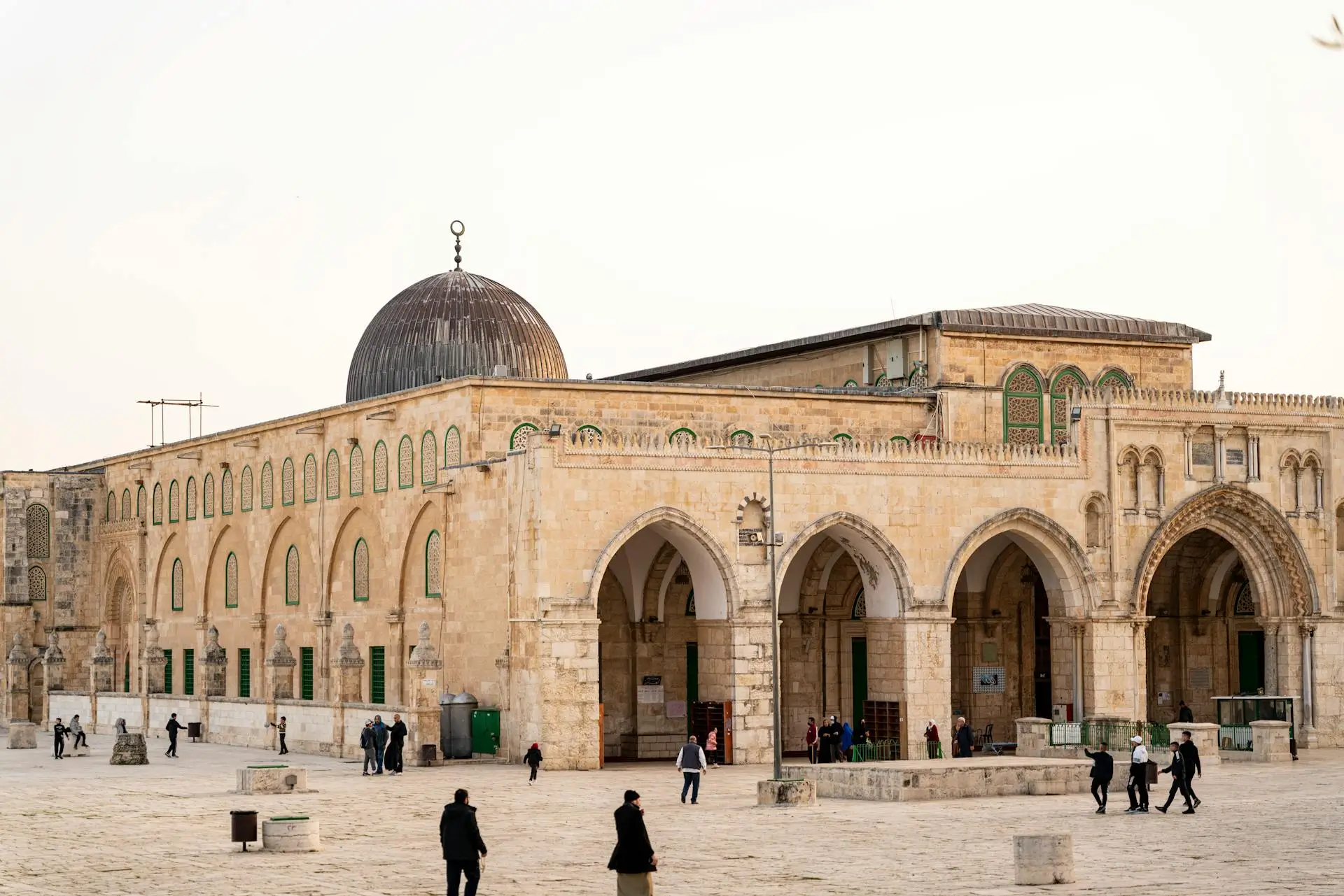 Mezquita de Al-Aqsa, en Jerusalén.