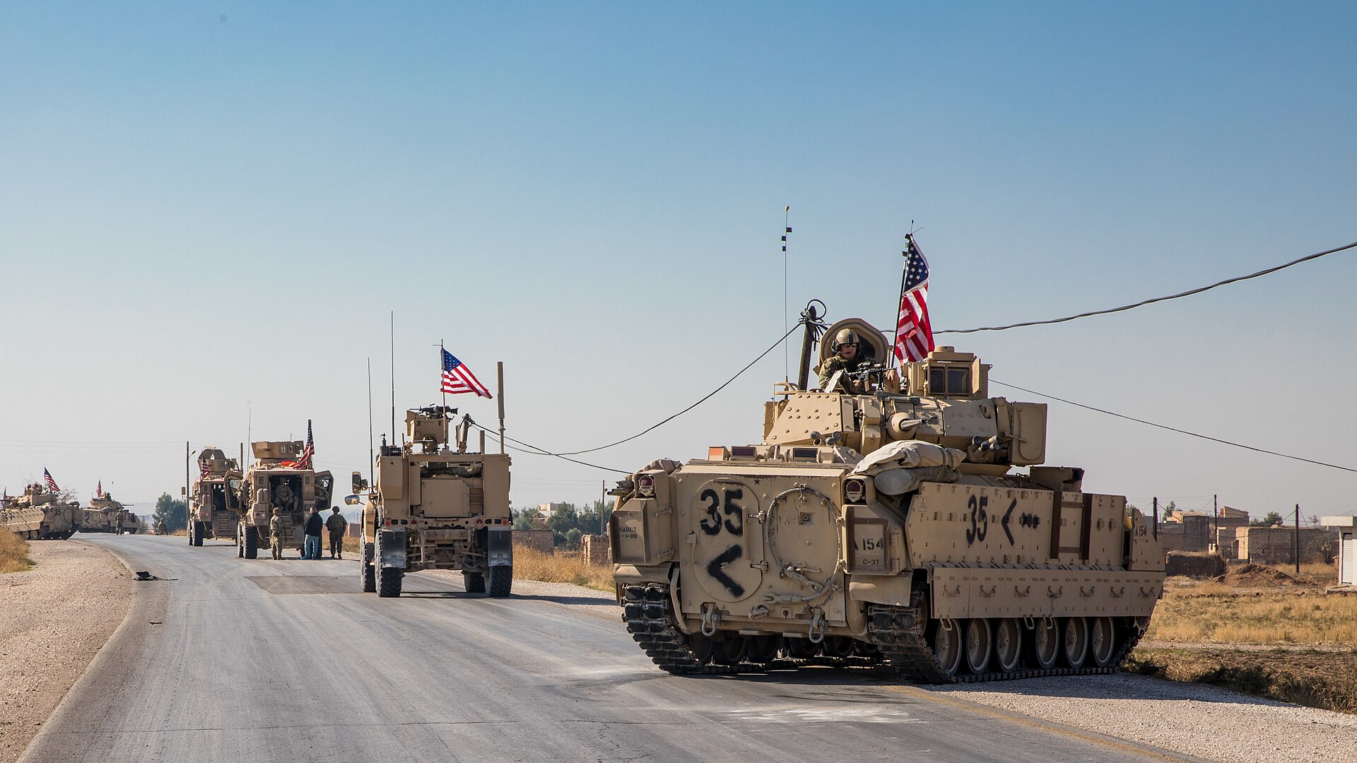 Las últimas tropas de Estados Unidos en Siria han abandonado la base de Qasrak, poniendo fin a once años de presencia militar.