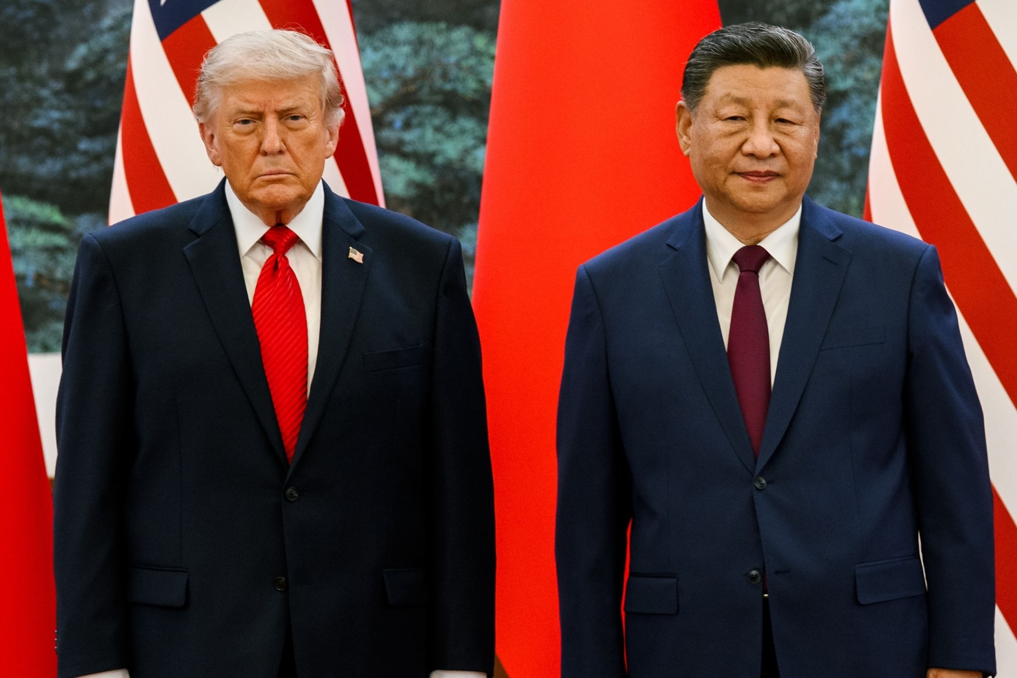La cumbre entre Xi Jinping y Donald Trump en China ha tenido lugar en un contexto de tensiones a varios niveles entre Washington y Pekín.