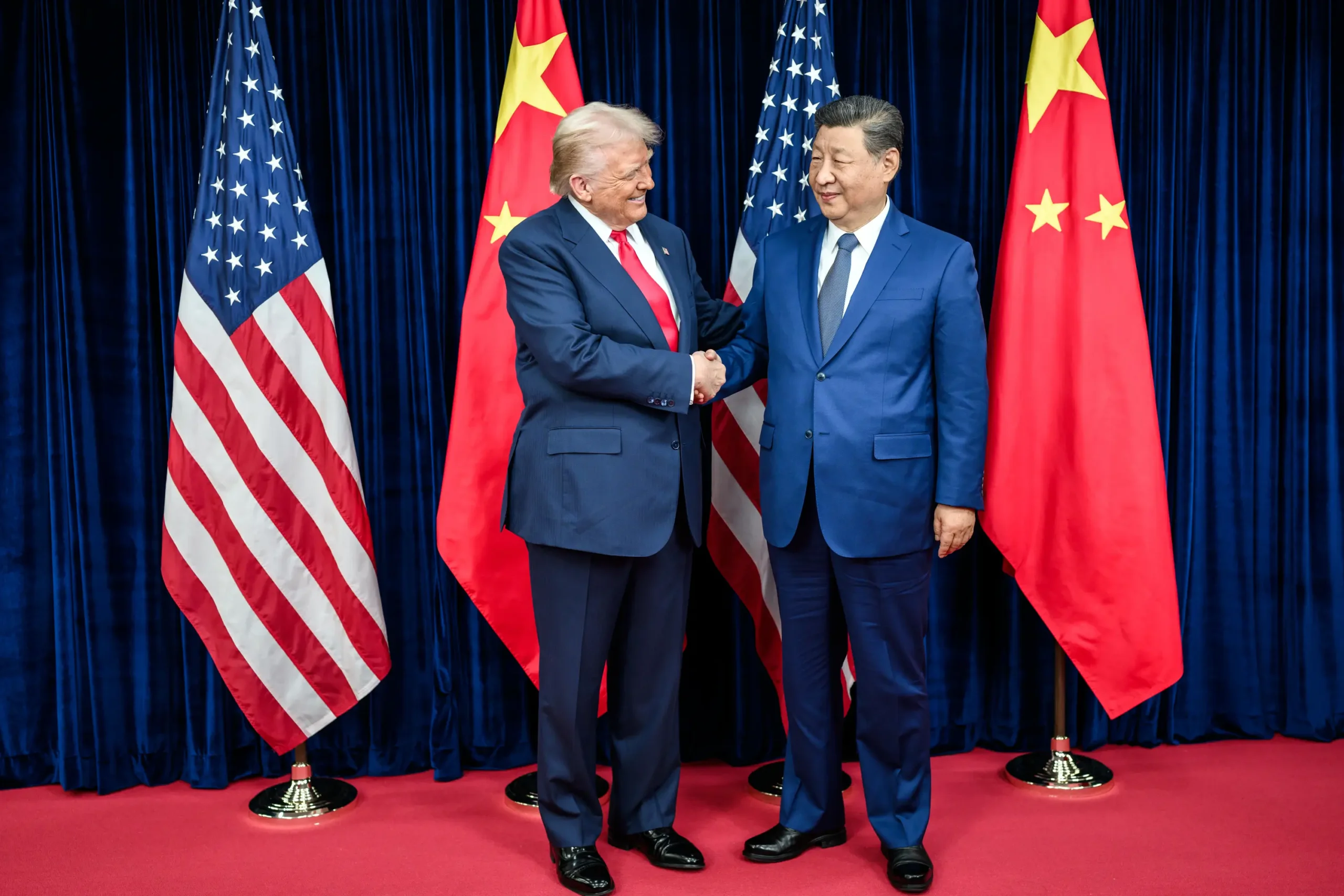 Donald Trump, presidente de Estados Unidos, y Xi Jinping, presidente de China.