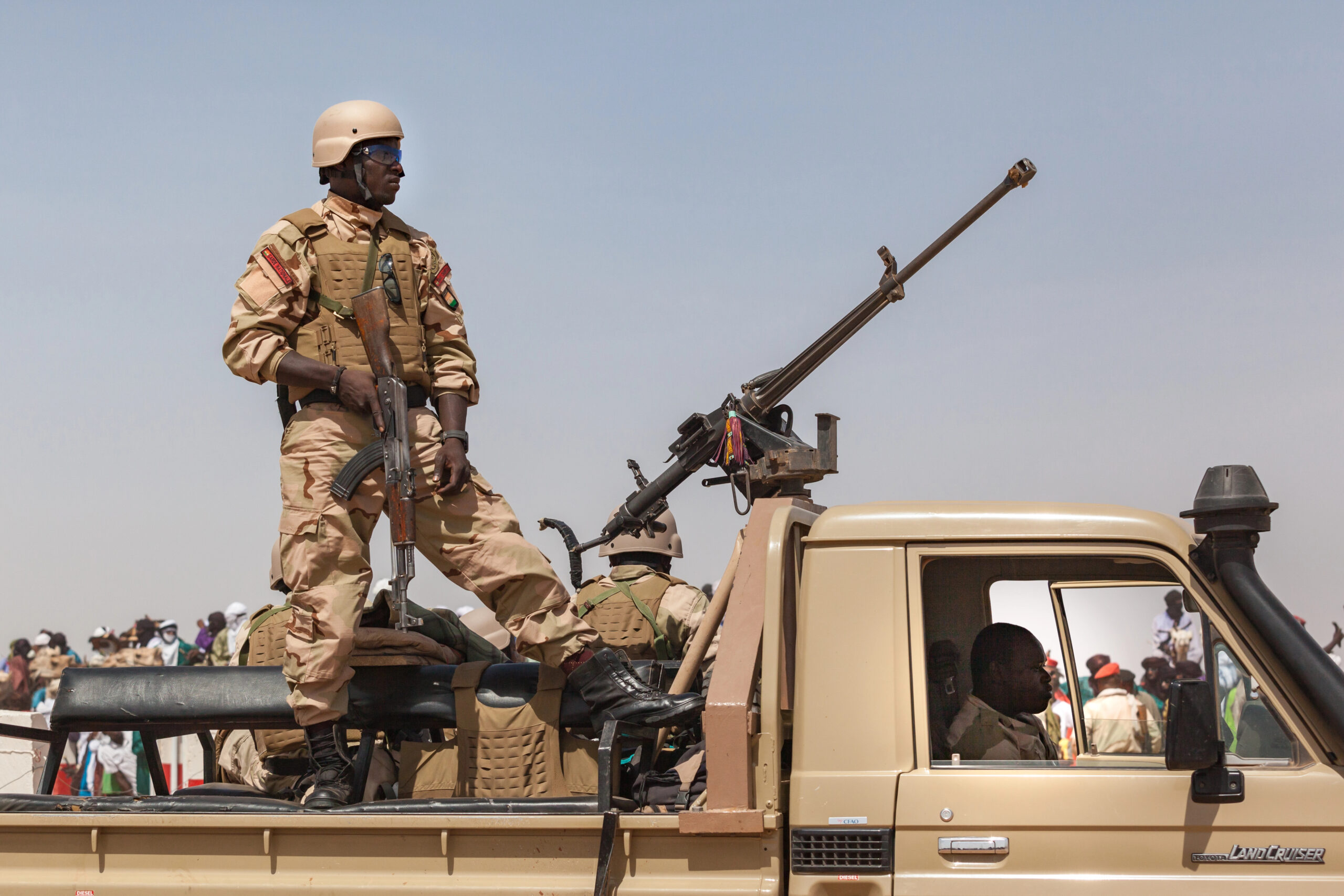 Militares sublevados atacan Niamey en el mayor desafío interno a la junta de Níger desde el golpe de Estado de 2023.