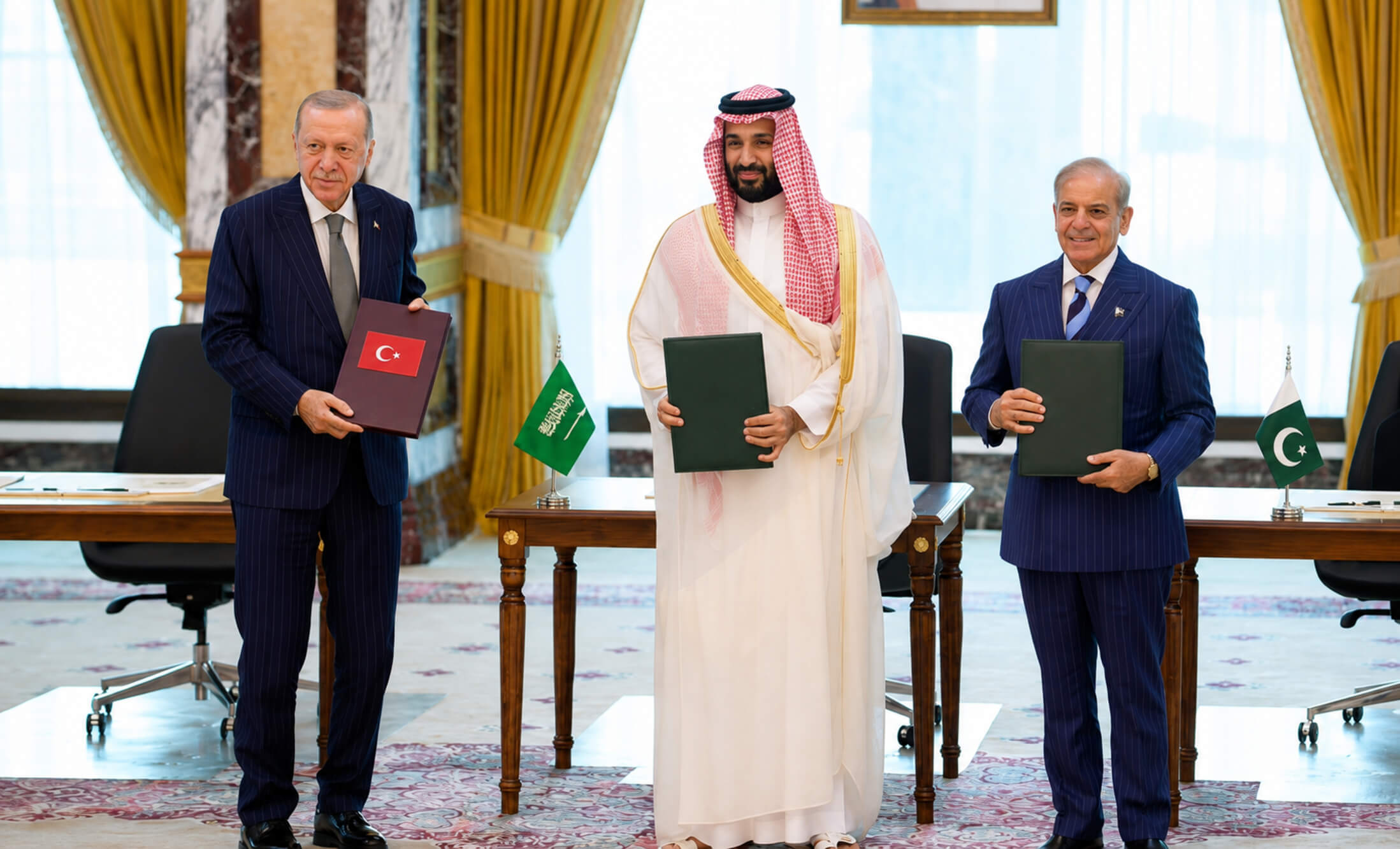 El Pacto de La Meca crea una alianza entre Arabia Saudí, Turquía y Pakistán que reconfigura el equilibrio estratégico en Oriente Medio.