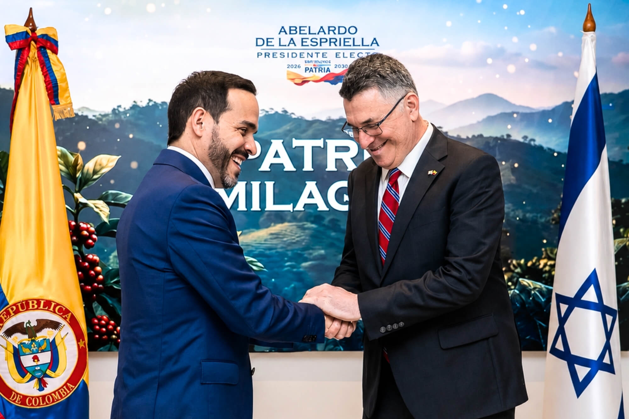 La política exterior de Colombia durante el gobierno de Abelardo De La Espriella apunta a uno estrecho vínculo con Israel y Estados Unidos.