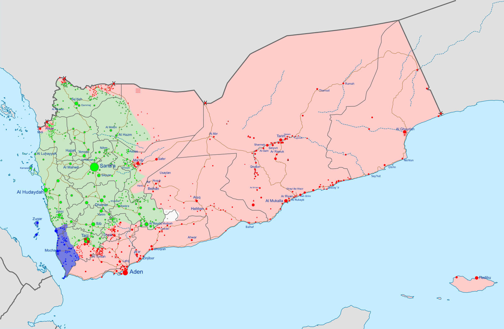 Ofensiva de Ansar Alá 2026